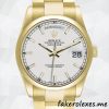 Rolex Day-Date Men’s Rolex Calibre 2836/2813 118208 Gold-tone White Dial