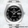 Rolex Day-Date 218206 Rolex Calibre 2836/2813 Men’s 15mm Silver-tone