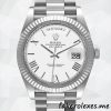 Rolex Day-Date Men’s Rolex Calibre 2836/2813 m228236-0010 Silver-tone Automatic